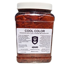 Cool Color Enhancing Tropical Fish Flake with Brine Shrimp, 16 oz