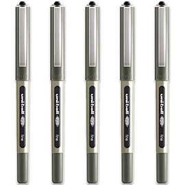 Uni-ball Eye Fine Rollerball Pen 0,7 mm Line Ub-157 Negro Paquete de 5