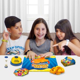 CRAZE Magic Tick Tack Dough, Intelligent Modelling Clay Set, Board Games for Children, Board Games Family Fun Guarantee, Game for Adults and Small from 6 Years 35030