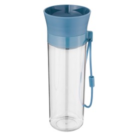 BergHoff Wasserflasche 0,5 l - Leo (Trinkflasche für Sport / Freizeit, Flasche mit Tragegurt, Push-To-Drink, 360° Trinkrand, Sportflasche, spülmaschinenfest) 3950121
