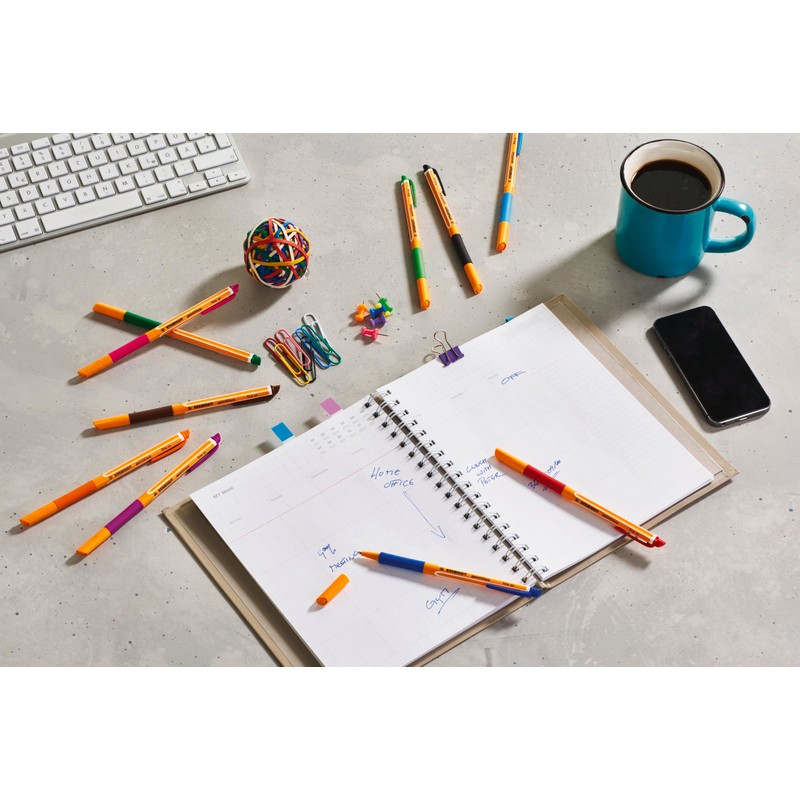 STABILO Point Visco Roller Ball Pen, Blue