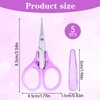 5Pcs Small Craft Scissors, Stainless Steel Travel Portable Scissors