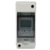 Single Phase Energy Meter LCD Backlit Display 35mm DIN Rail