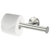 bremermann Piazza Bathroom Series Double Toilet Roll Holder, Matt Stainless