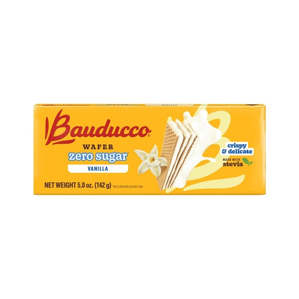 Bauducco Bauducco Vanilla Wafer Cookies - Sugar Free Delicious &