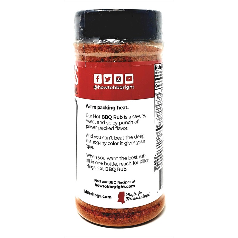 Killer Hogs Barbecue Rub Variety Pack - Original BBQ Rub,