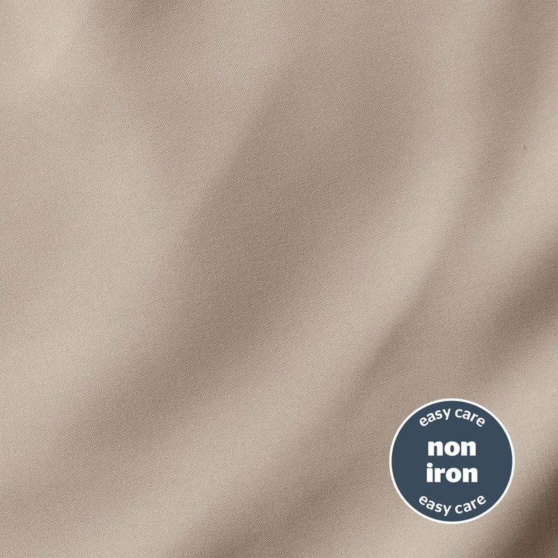 Silentnight Supersoft Fitted Sheet, Natural, King