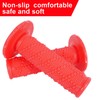 JIAYAN 7/8" Motorcycle Visual Twist Throttle Grip Kit with Transparent