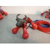 ROOSTER CROWS FIERY RED Micro Brahma Bull ROPING DUMMY -