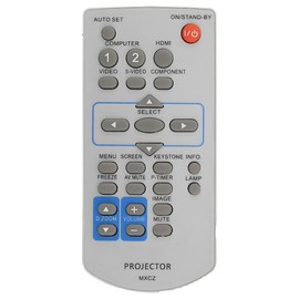 MXCZ Replacement Remote Control for Panasonic Projector PT-VX400U PT-VW431D PT-VW435N PT-VW430 PT-VX505N PT-VX500 PT-VW330 PT-VX400NT PT-VX400 PT-VX41 PT-VX41 PT-VX41EA PT-LX26HU PT-L-L-LX26HU