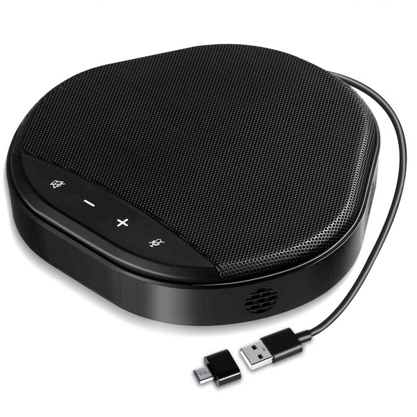 UrbanX M6 Bluetooth Speaker and Conference Microphone, USB Speakerphone for