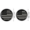 DWKJMYCP 3 PCS Keyhole Covers for 2018-2025 2026 Jeep Wrangler