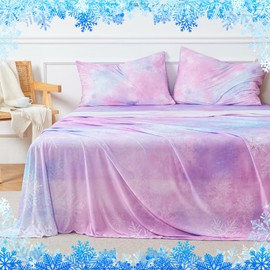 HCORA Cooling Sheets Full Size - Arc-Chill Q-Max >0.5 Cooling Sheets for Hot Sleepers - Cooling Bed Sheets Soft & Breathable Sheets with 16" Deep Pocket - 4 Pieces Cooling Sheet Set