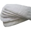 6 Pack 100% Microfiber Inserts for Cloth Diapers Reusable Washable