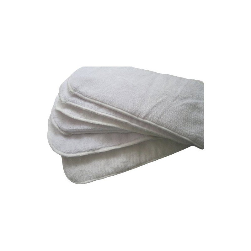 6 Pack 100% Microfiber Inserts for Cloth Diapers Reusable Washable