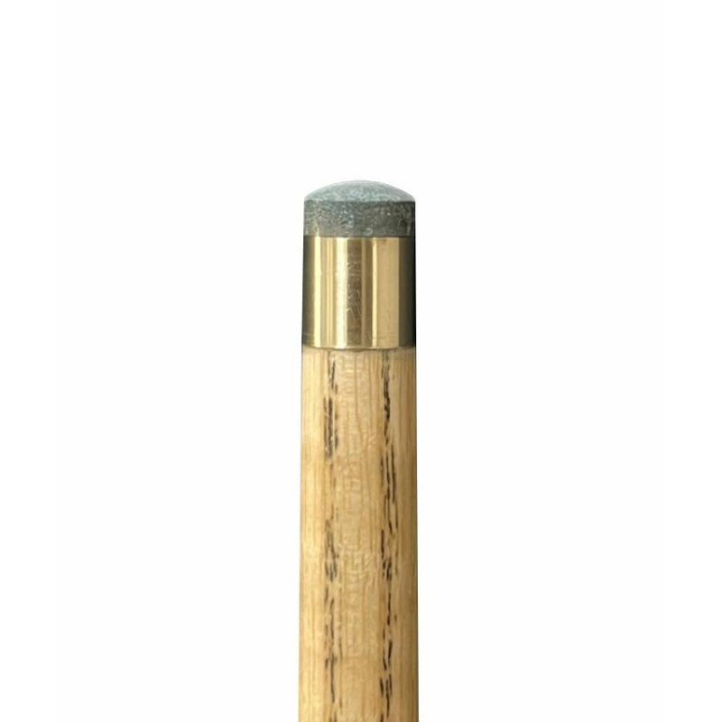 Dunn's Easy Spin snooker cue tips, soft-medium leather pressed tips,