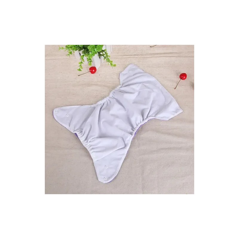 1 Pañal Cubierta Bebe Ecológico Tela Impermeable Sin Inserto