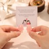 Penguin Pocket Hug Gifts for Women Men Rose Quartz 2PCS