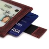 Otto Angelino Top Grain Leather Wallet with Money Clip -