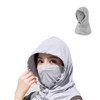eaonitu UV Face Cover UPF 50+ Women Summer Face Covering