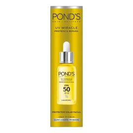 Pond's Protector Solar Facial Uv Miracle Bright Serum 30gr Todo Tipo De Piel Día