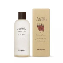 Skin Food 스킨푸드 캐롯 카로틴 수딩 토너 300ml Skinfood Carrot Carotene Soothing Toner 300ml [Skinfood Carrot Carotene Soothing Toner 300ml FREE]