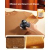 coldSky Rechargeable Fabric Shaver, Lint Shaver with Digital Display, Sweater