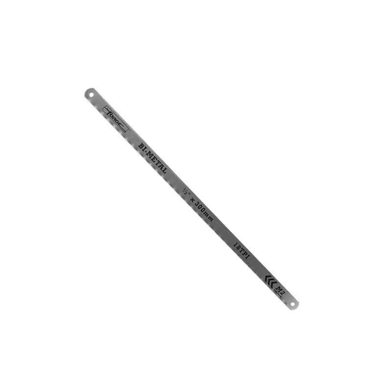 FORGE 12 Inch Hacksaw Blades for Metal, 300mm x 18T