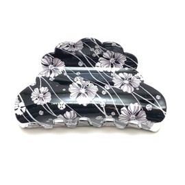 Arras Creations Fashion Acrylic Jaw Clip/Hair Claw Clip for Women / AZHCBA001-BWH