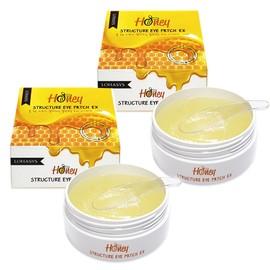 Rohasis Honey Hydrogel Propolis Eye Wrinkle Eye Patch, 60 sheets (2 packs) / 로하시스 허니 하이드로겔 프로폴리스 눈가주름 아이패치 60매입 2개