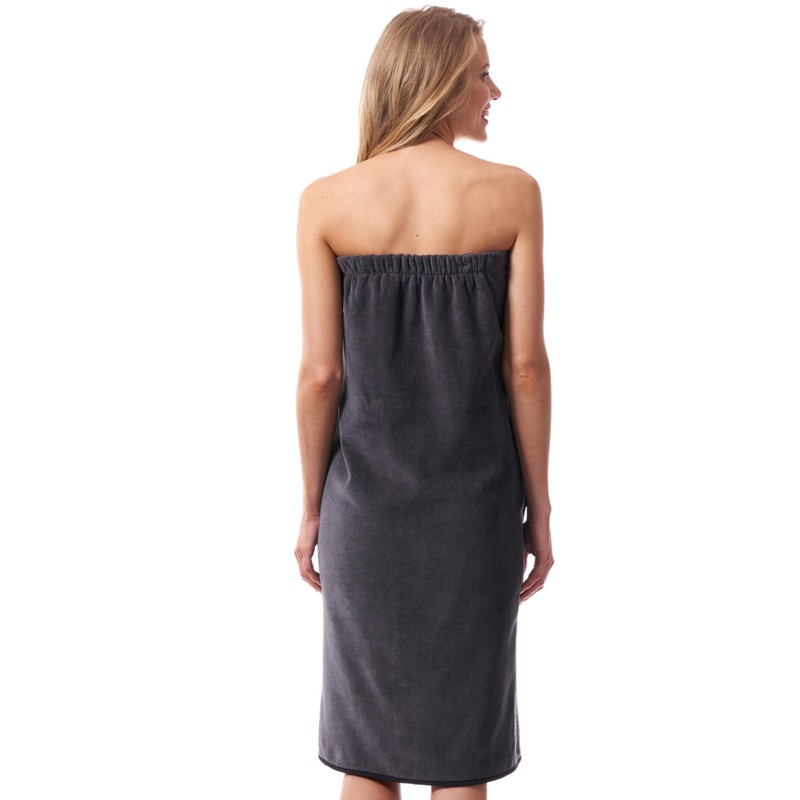 Morgenstern Women's Sauna Kilt with Pocket 90 cm Long Cotton