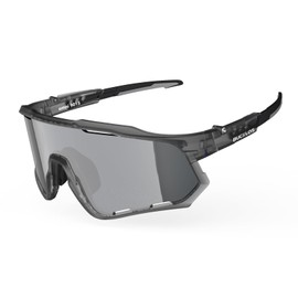 BUCKLOS Polarized Sunglasses Cycling Glasses with UV400 Protection，Lightweight TR90 Frame Sports Goggles for Men and Women，Running Baseball Golf Outdoor Large Fit Anti-Glare Eyewear