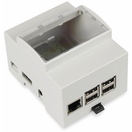 Joy-it Top-Hat Rail Housing Raspberry 3/2B/B+