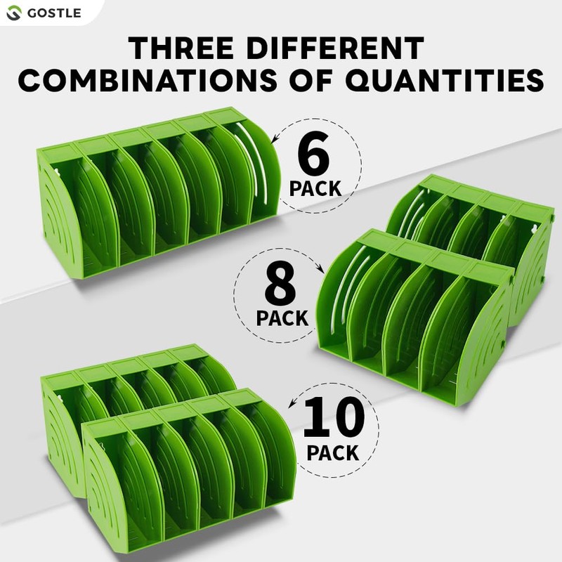 6 Inch Sanding Disc Storage Box, Sandpaper Organizer with 8