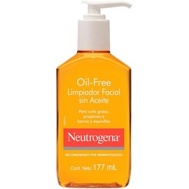 Limpiador Facial Neutrogena Oil Free Sin Aceite 177 ml