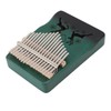 Finger Thumb Piano 17 Keys Exquisite Engraved Pattern Wood Kalimba