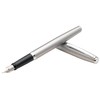Sheaffer Sagaris, Metallic Silver, Chrome Trim, Fountain Pen: Medium Nib