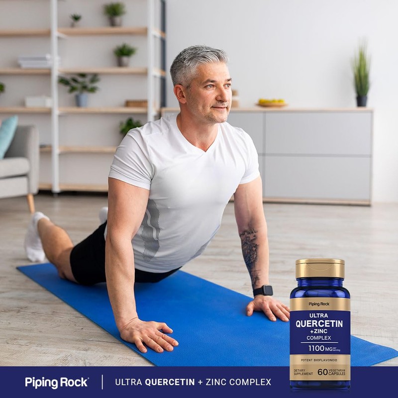Piping Rock Quercetin Zinc Complex | 1100 mg | 60