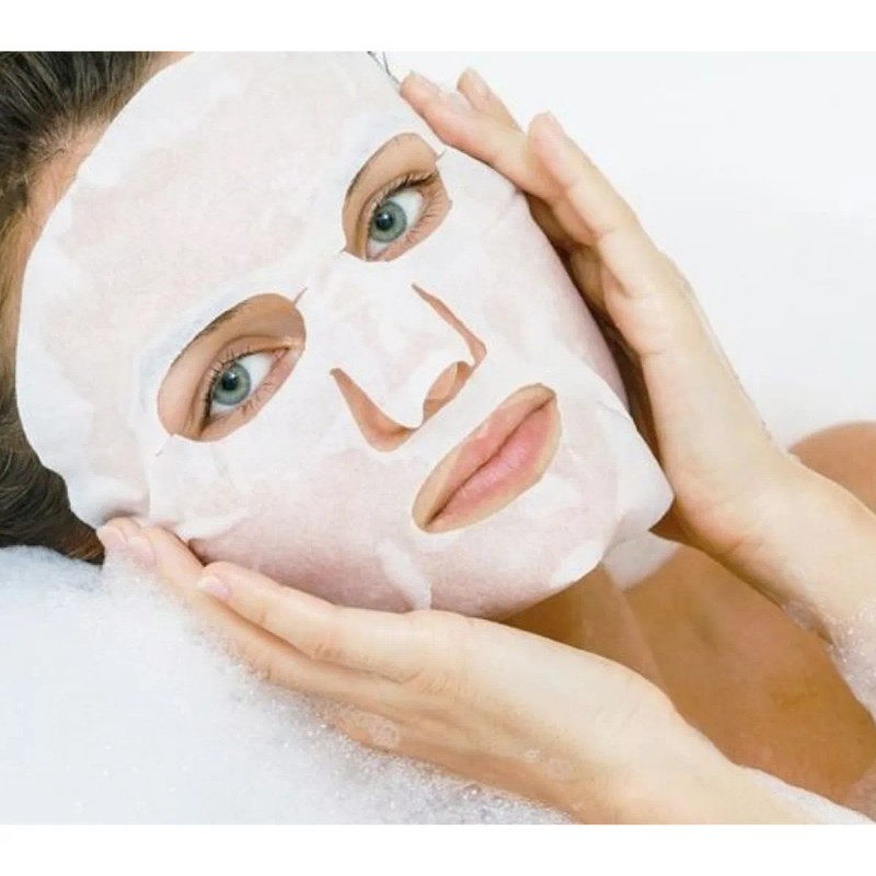 Mix 100 Mascarillas De Tela Hidratantes Faciales Variedad Mixta