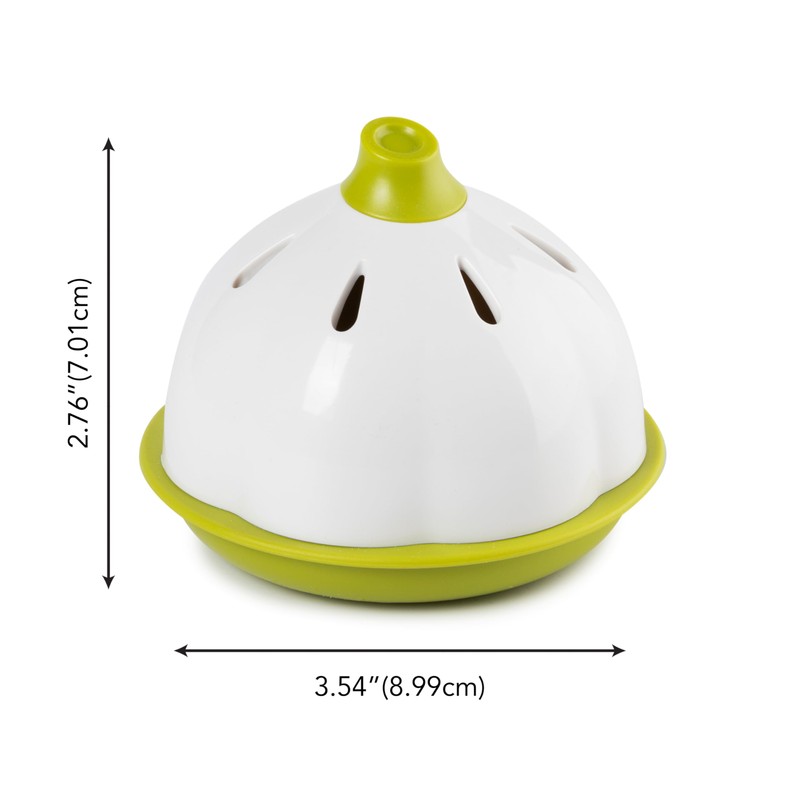 Joie Garlic Keeper, Vented Pod Saver for Firm, Fresh and