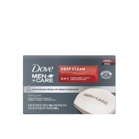 4 Dove Men Care Bar Hand Body Face Exfoliating 3.75 oz Deep Clean 3 N 1 3-IN-1