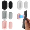 WATUNID 8PCS Magnetic Remote Control Holder Wall Mount, Upgraded Silicone
