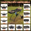 Outdoor Grill Stand for Weber Q1200, Q1000, Q2200, Q2400, Portable
