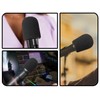 ZoeTekway Pack of 2 Black Thick Pop Protection Microphone Wind