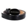 VALENTINO Block Plaque Buckle Belt W85 Nero/Oro - Can be