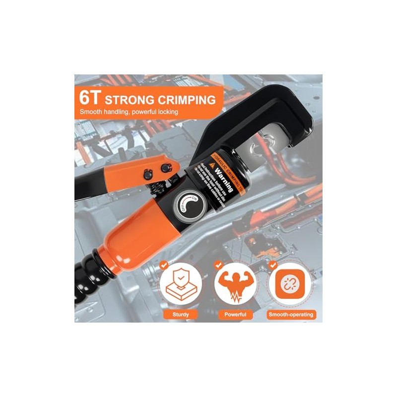 Hydraulic Crimping Tool Kit, Hydraulic Crimping Tool Battery Cable Crimper