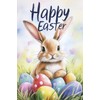 Texupday Happy Easter Cute Bunny Rabbit Easter Eggs Decoration Vertical