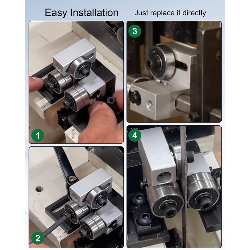 6 Pack Saw Bearings Compatible with Grizzly G0555 Band Saw,