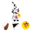 Ciieeo Creative Faceless Cow Gnome Doll Farmhouse Party Decoration Skin