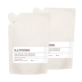 Illyyoon Illiyoon Probiotics Gentle Cleanser Hypoallergenic Mildly Acidic Feminine Cleanser 250ml Refill 2 Pieces / 일리윤 프로바이오틱스 젠틀클렌저 저자극 약산성 여성청결제 250ml리필 2입